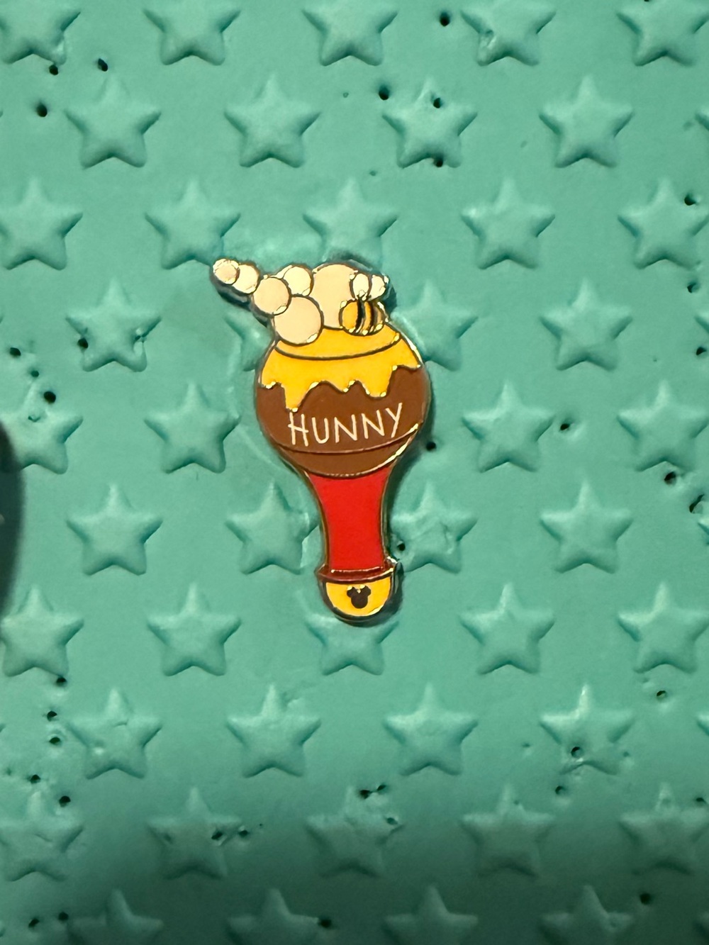 2/$25 Hunny Pooh Bubble Wand Hidden Mickey Pin